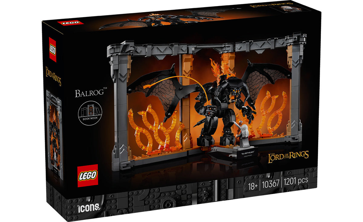 10367 | LEGO® ICONS™ The Lord of the Rings: Balrog™ Book Nook