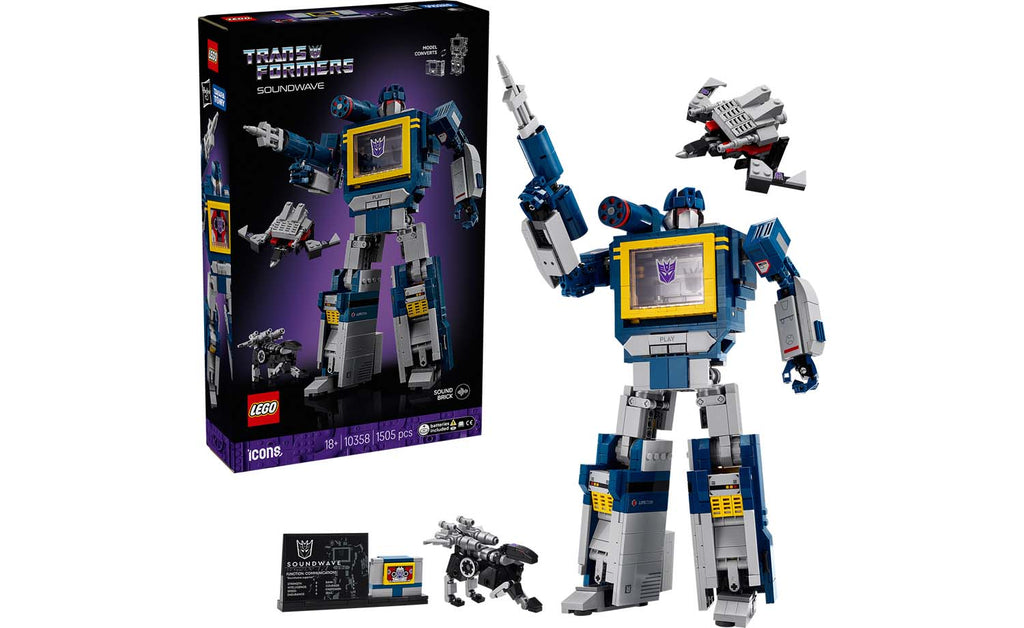 10358 | LEGO® ICONS™ Transformers: Soundwave
