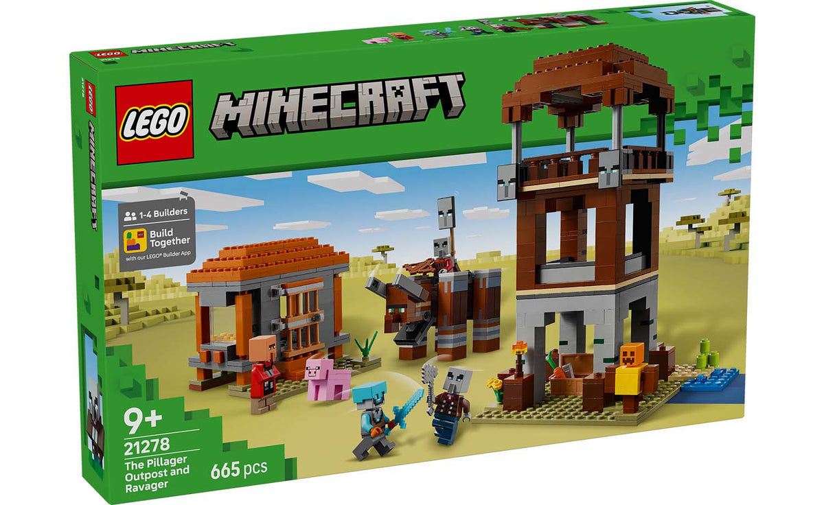 21278 | LEGO® Minecraft® The Pillager Outpost and Ravager